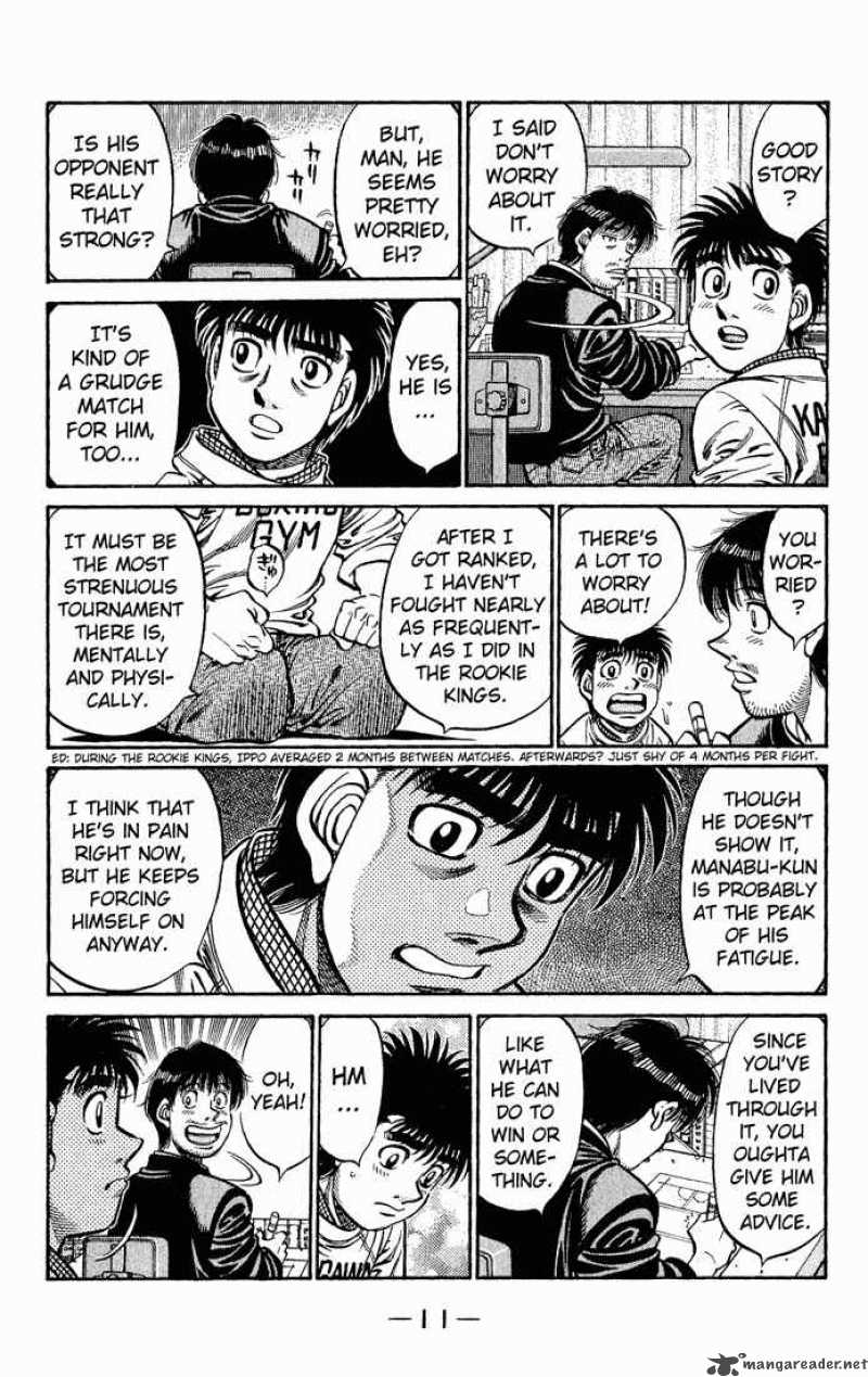 Hajime no Ippo - Chapter 595 Page 9