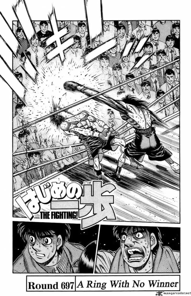 Hajime no Ippo - Chapter 697 Page 1