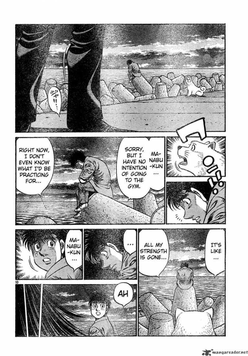 Hajime no Ippo - Chapter 724 Page 10