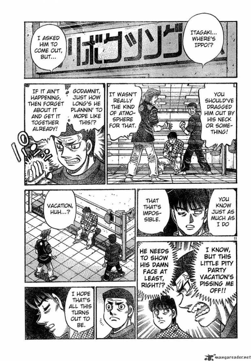 Hajime no Ippo - Chapter 724 Page 11