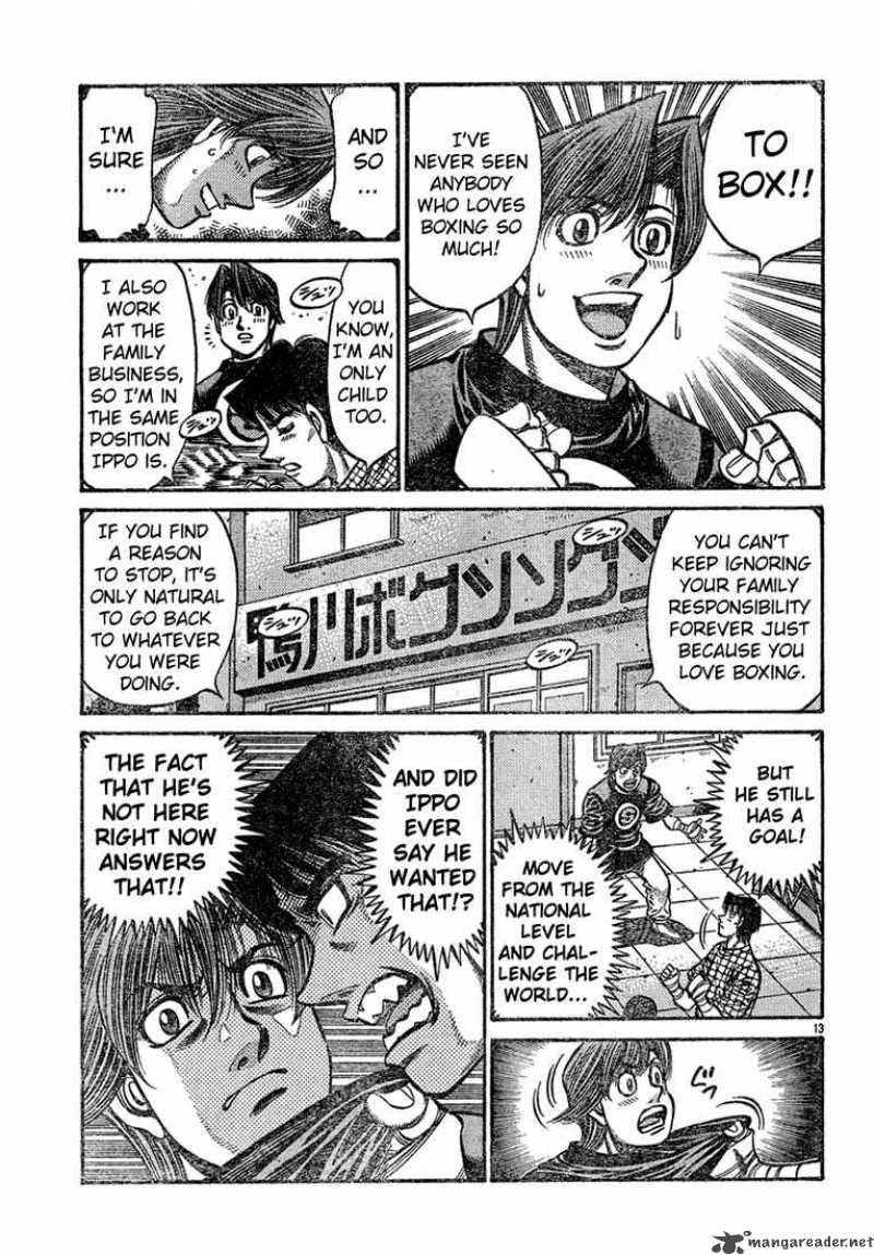 Hajime no Ippo - Chapter 724 Page 13