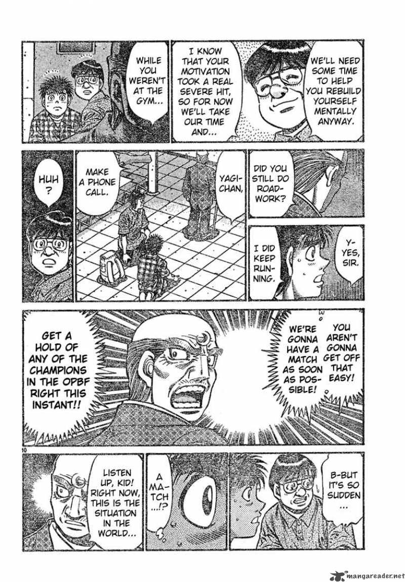 Hajime no Ippo - Chapter 726 Page 10