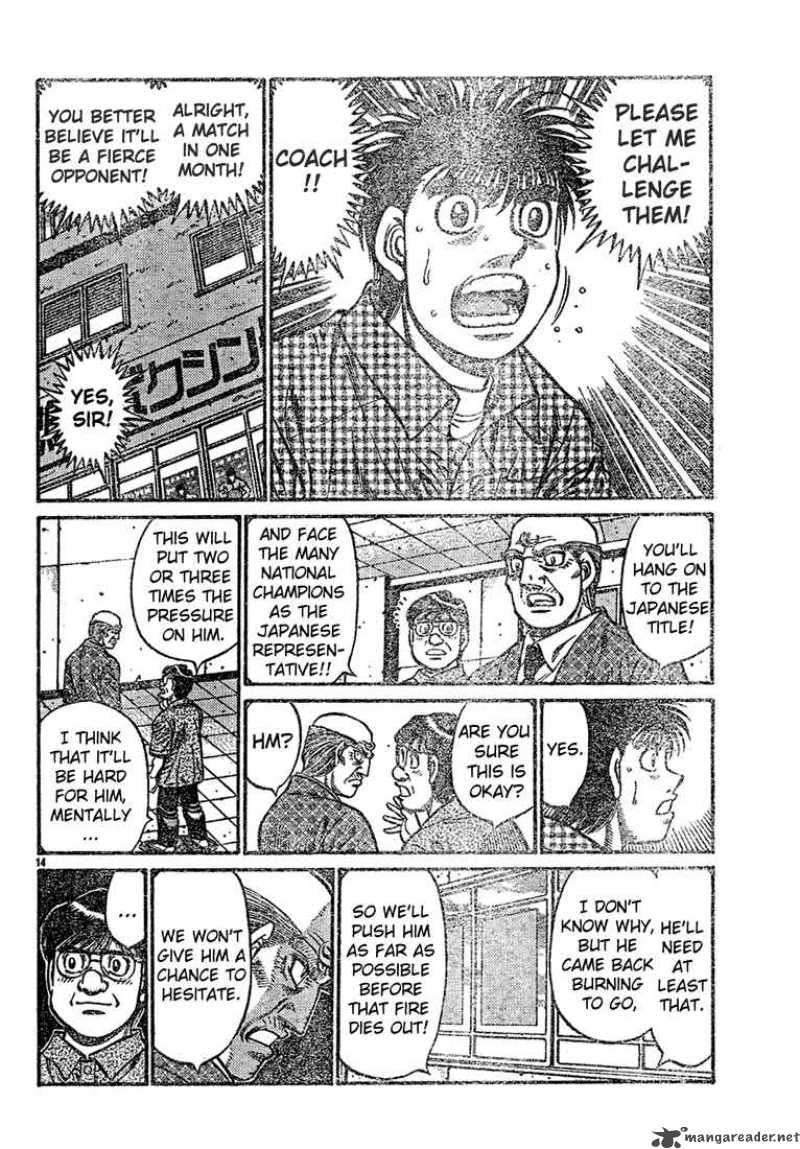 Hajime no Ippo - Chapter 726 Page 14