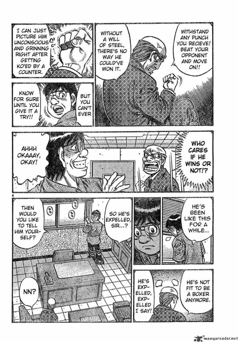 Hajime no Ippo - Chapter 726 Page 4