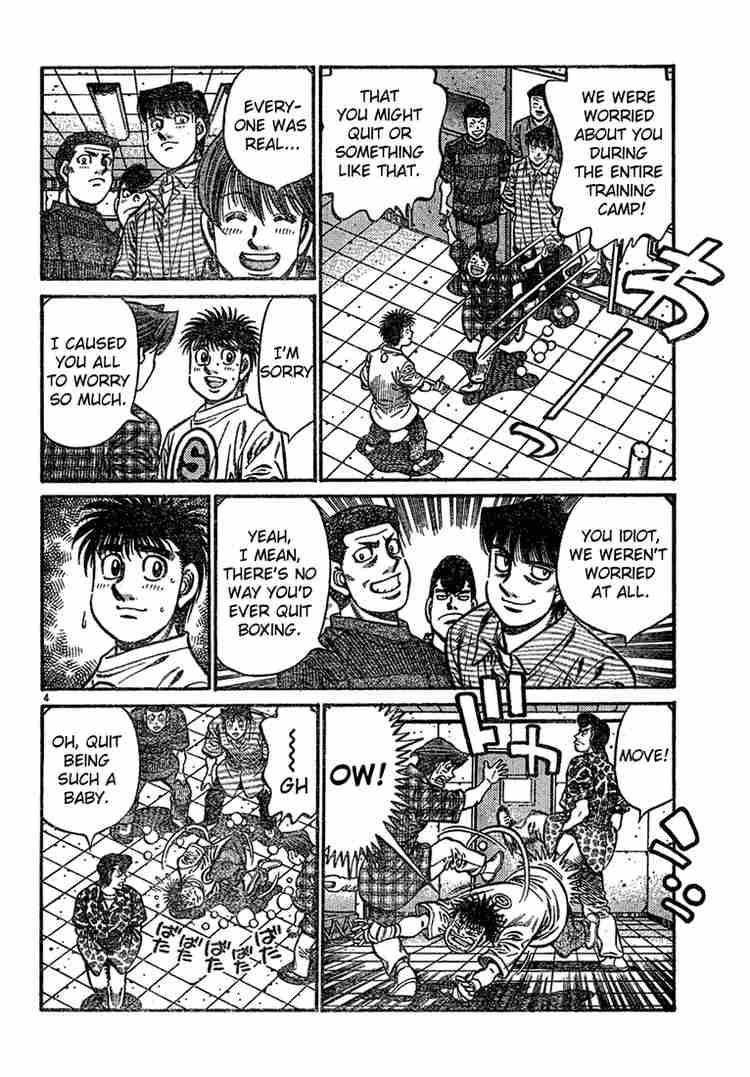 Hajime no Ippo - Chapter 727 Page 4