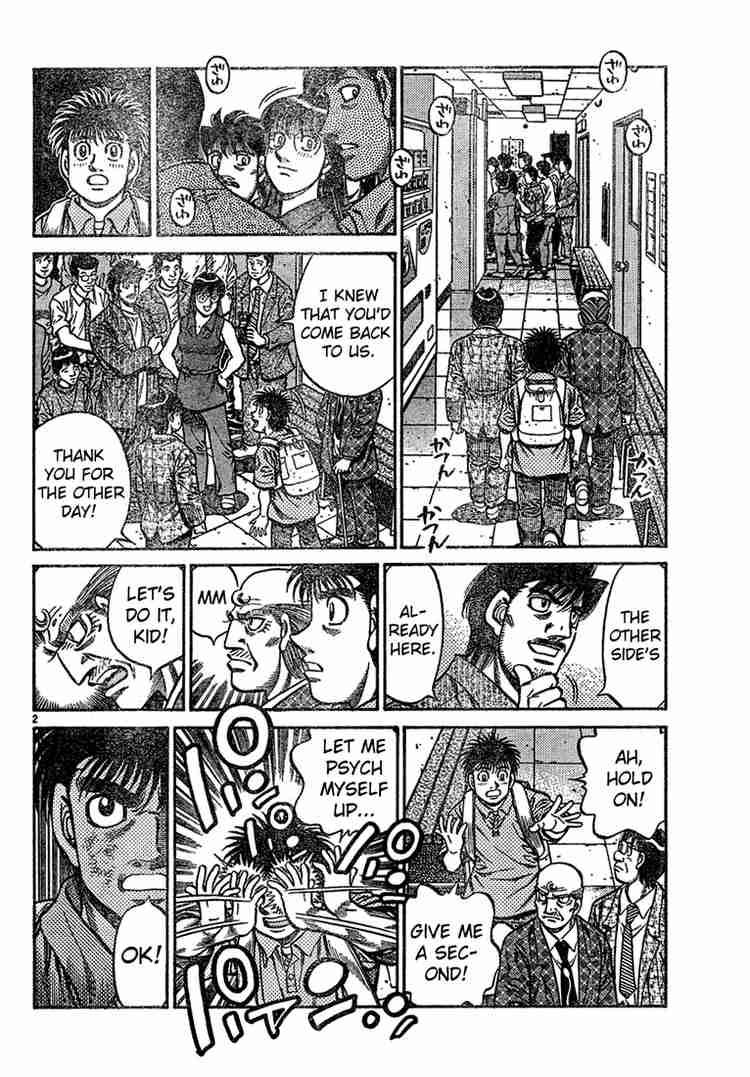 Hajime no Ippo - Chapter 728 Page 2