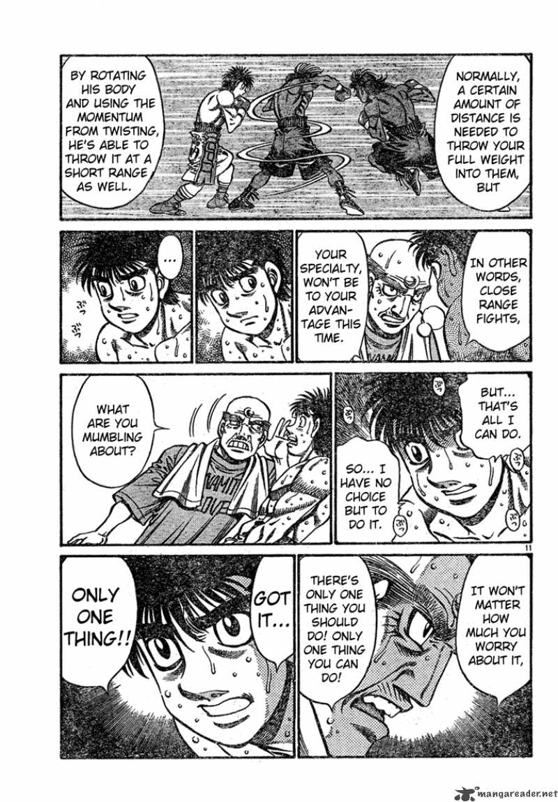 Hajime no Ippo - Chapter 732 Page 11