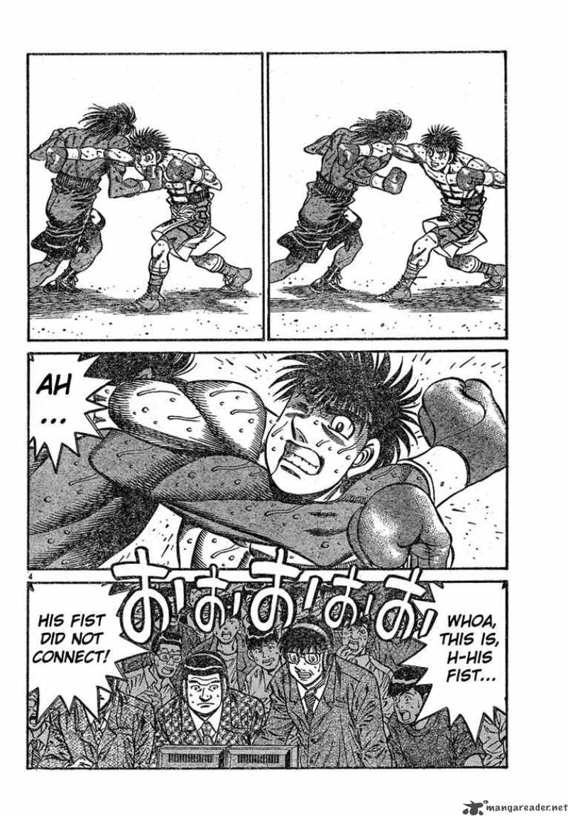 Hajime no Ippo - Chapter 732 Page 4