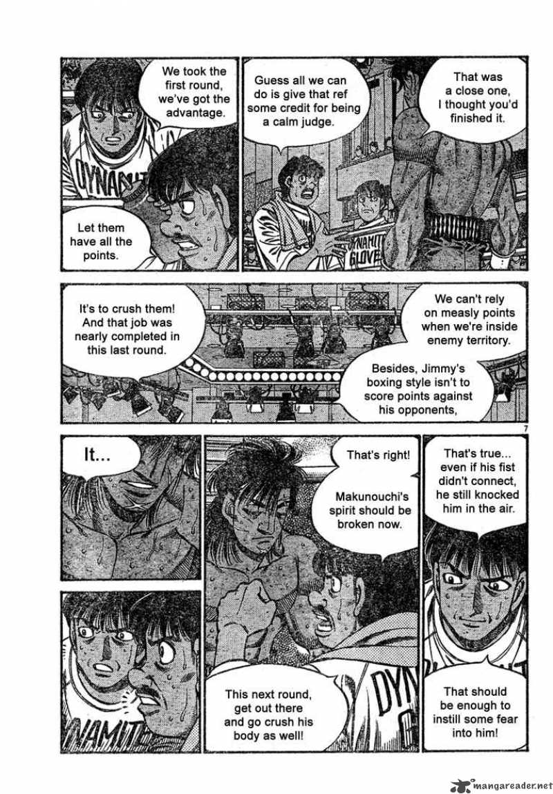 Hajime no Ippo - Chapter 732 Page 7