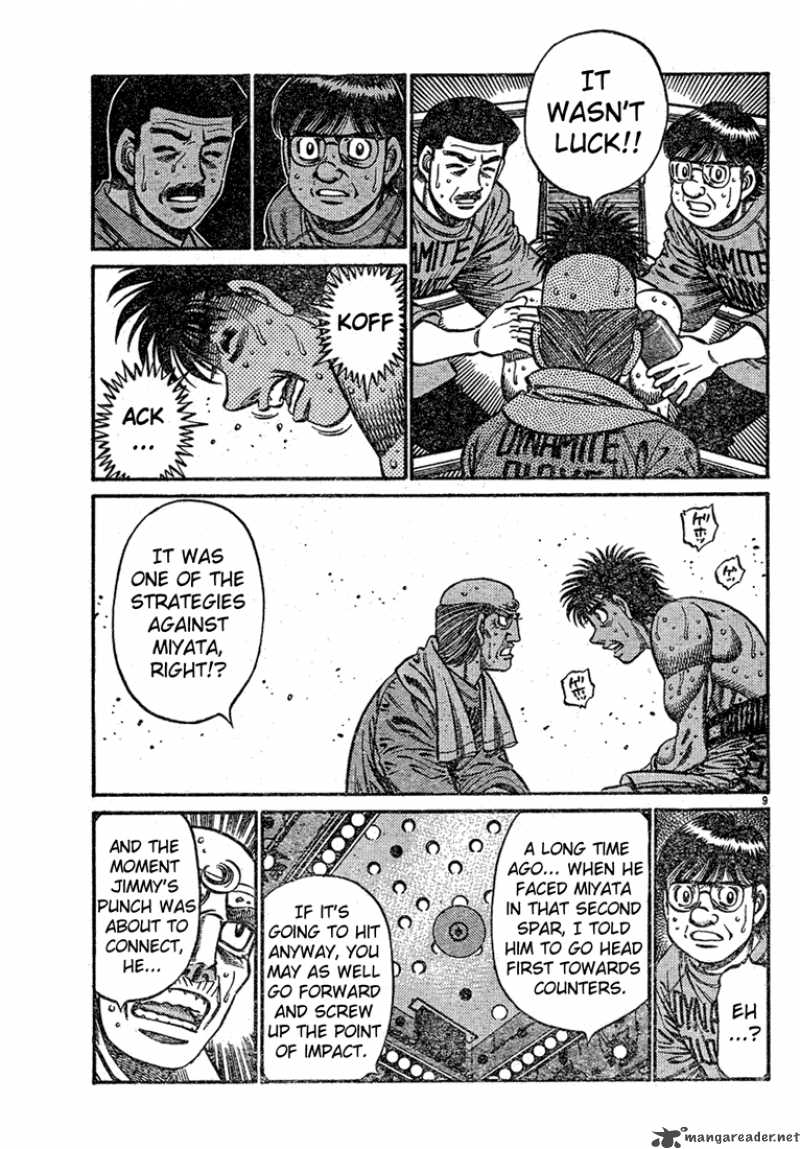 Hajime no Ippo - Chapter 732 Page 9