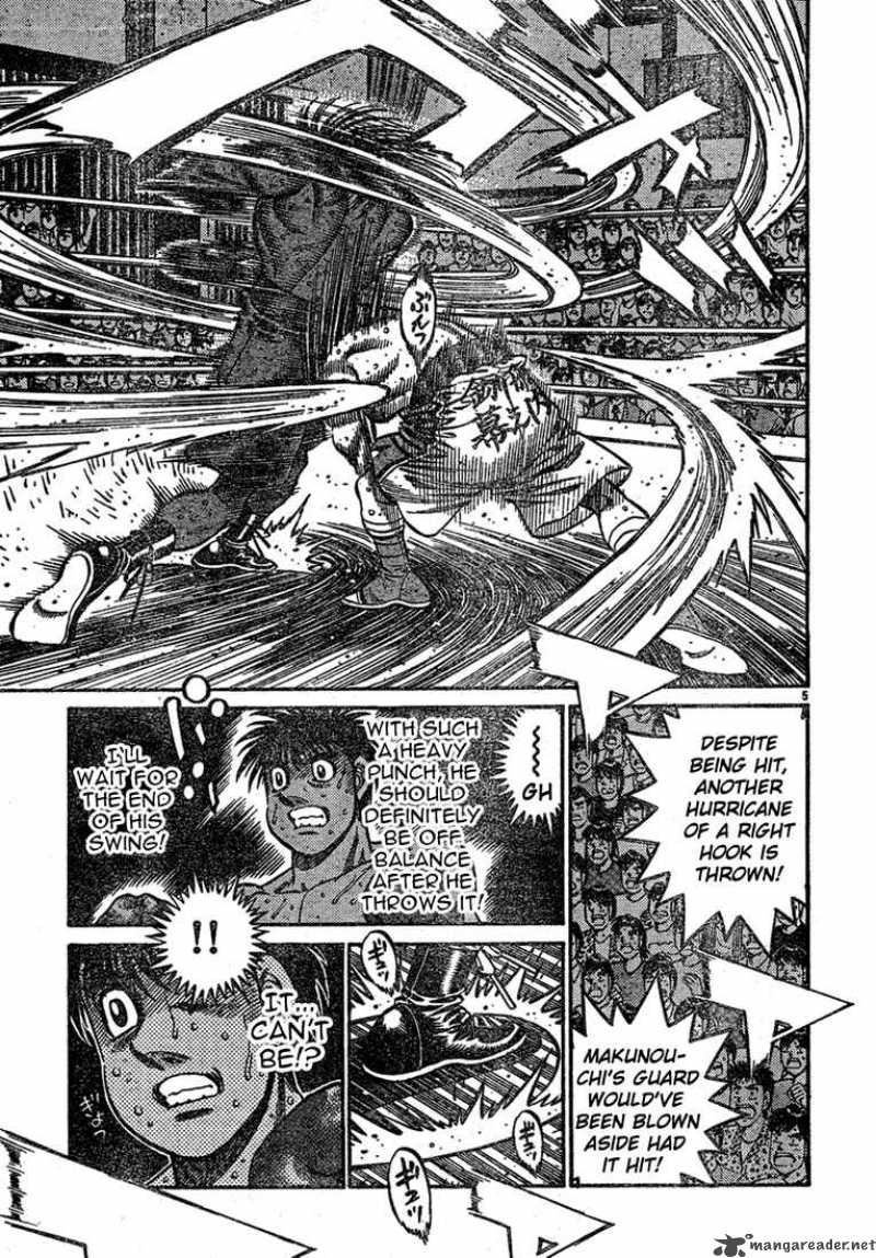 Hajime no Ippo - Chapter 733 Page 5