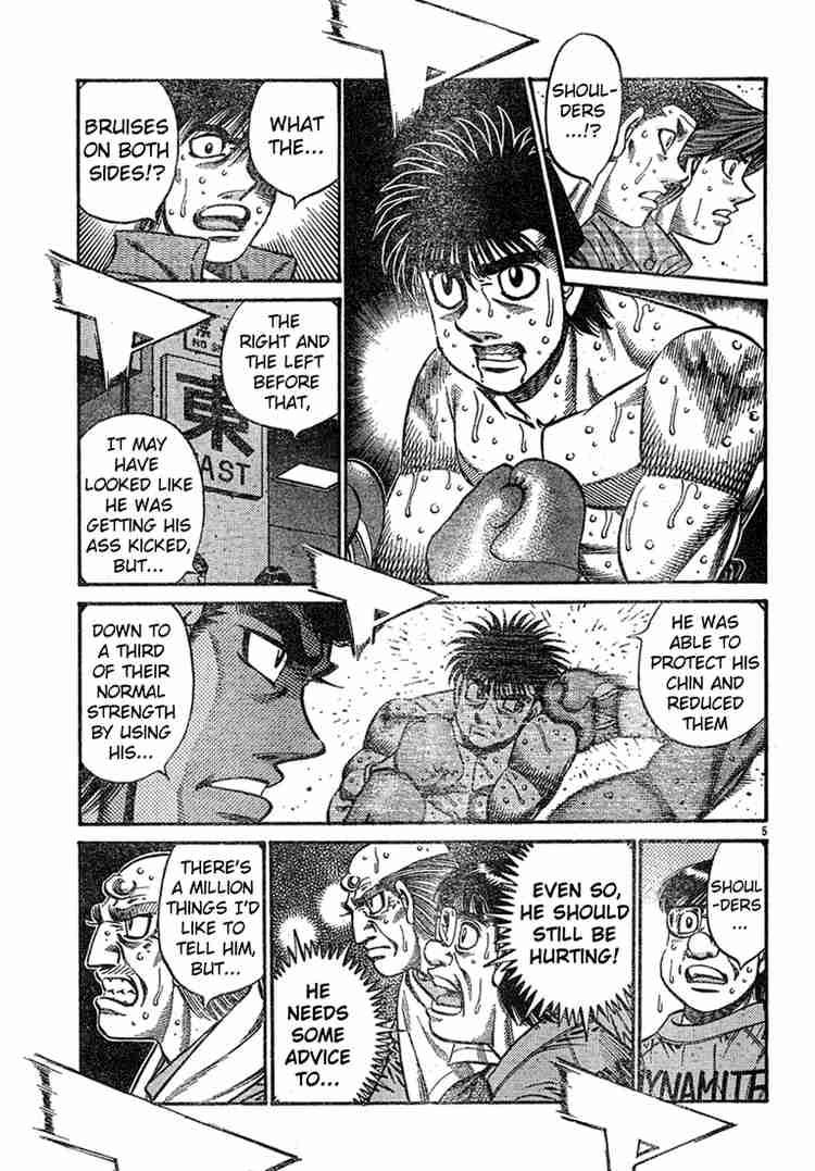 Hajime no Ippo - Chapter 734 Page 5