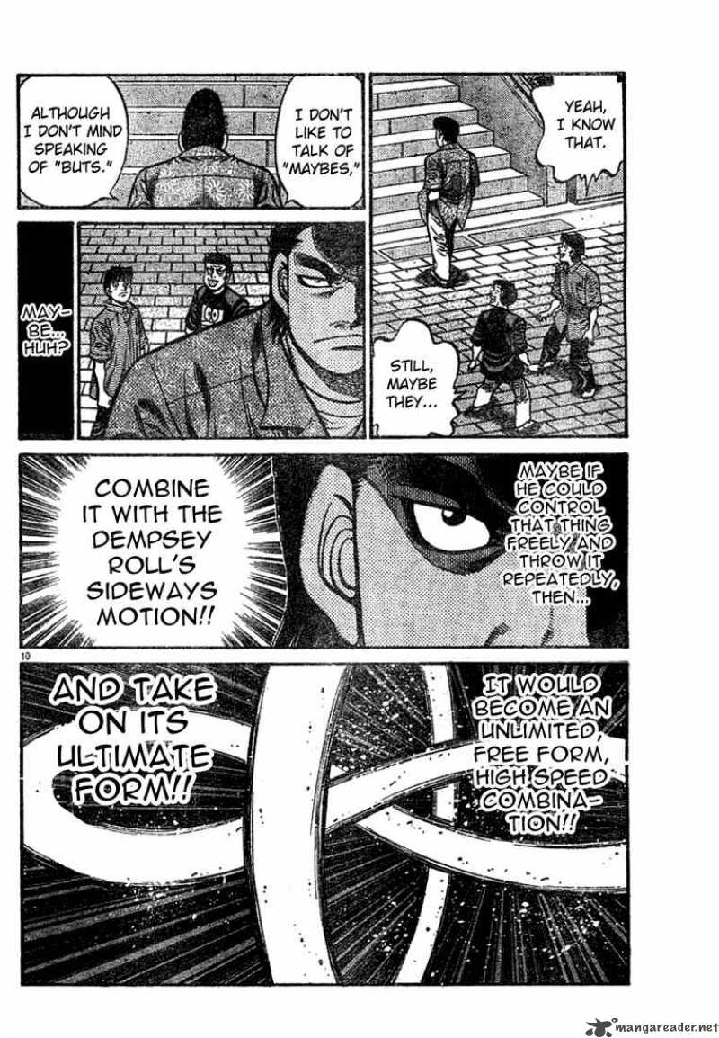 Hajime no Ippo - Chapter 741 Page 10