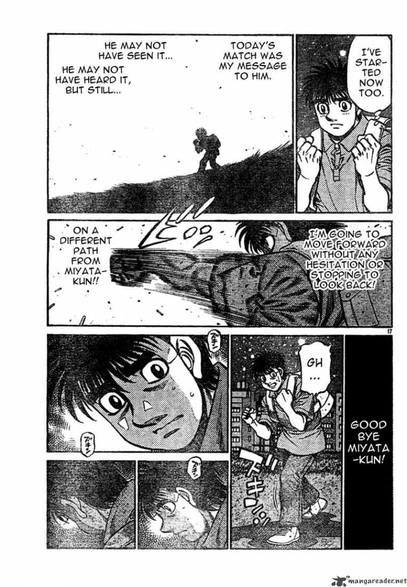 Hajime no Ippo - Chapter 741 Page 17