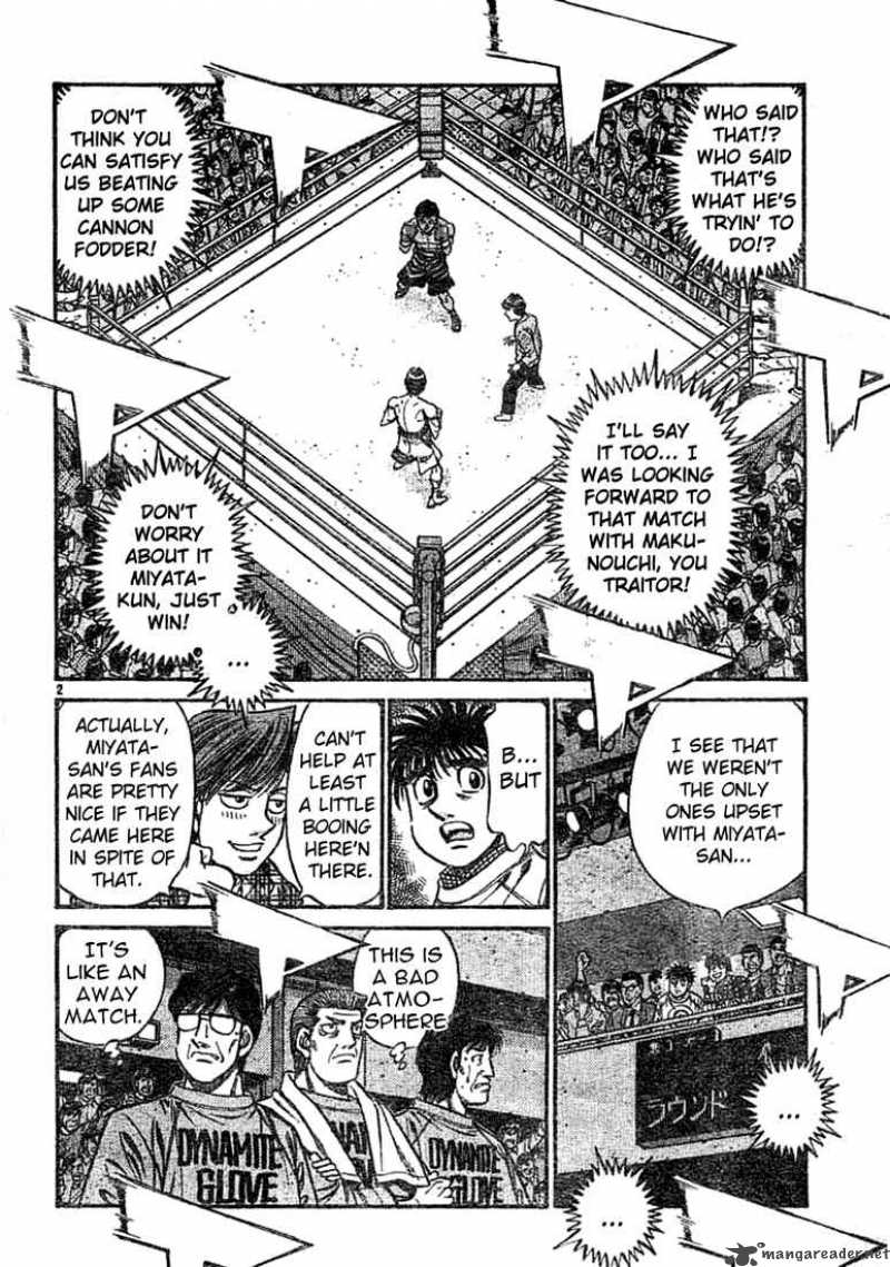 Hajime no Ippo - Chapter 747 Page 2