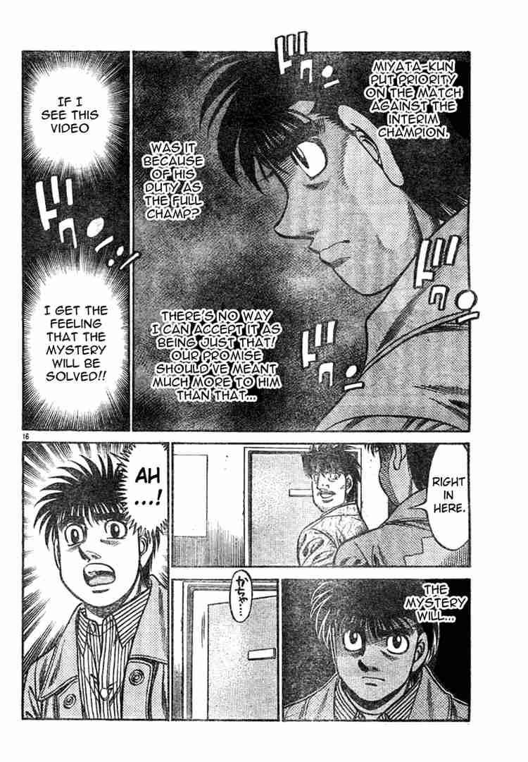 Hajime no Ippo - Chapter 751 Page 16