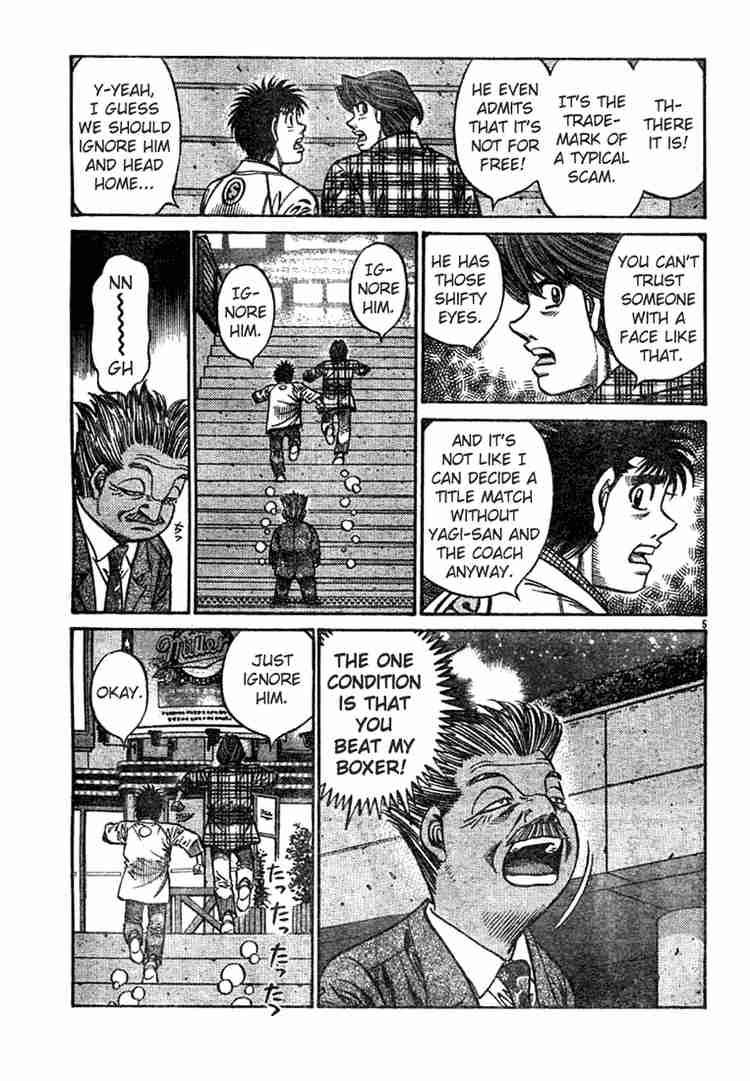 Hajime no Ippo - Chapter 751 Page 5