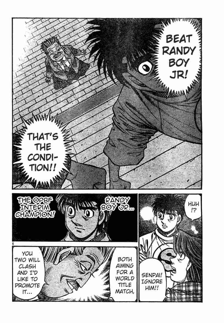 Hajime no Ippo - Chapter 751 Page 6