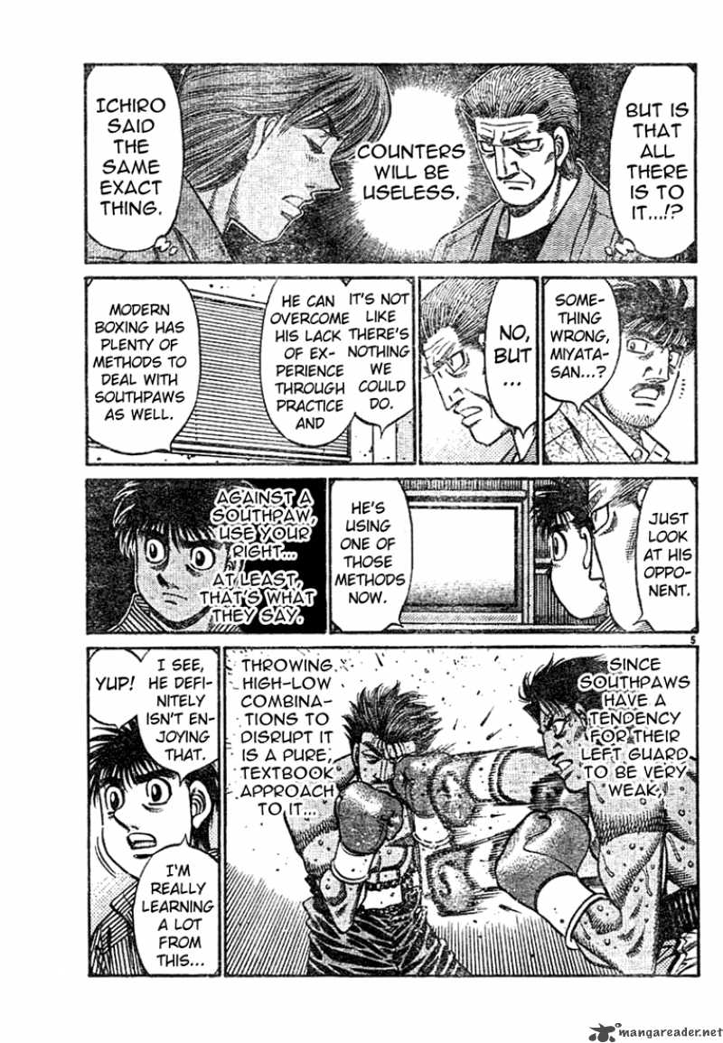 Hajime no Ippo - Chapter 752 Page 5