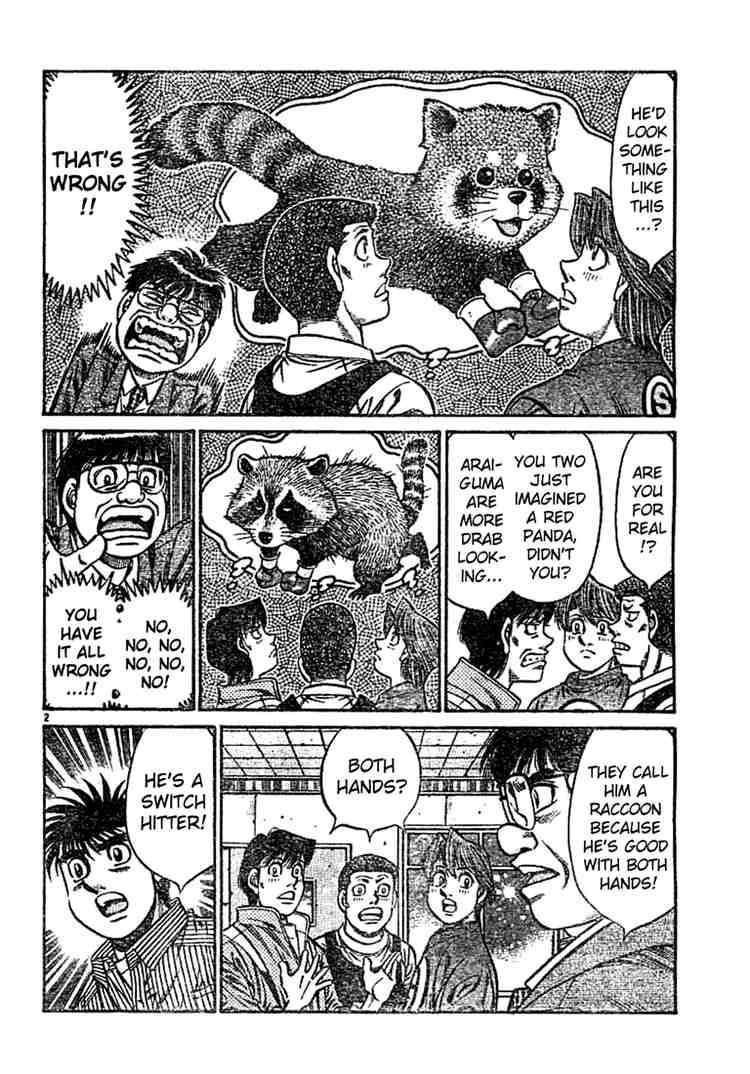 Hajime no Ippo - Chapter 754 Page 2