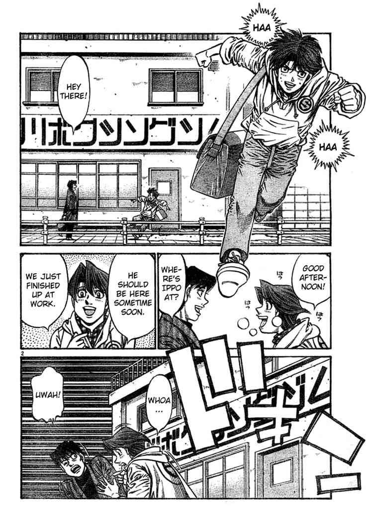 Hajime no Ippo - Chapter 755 Page 2