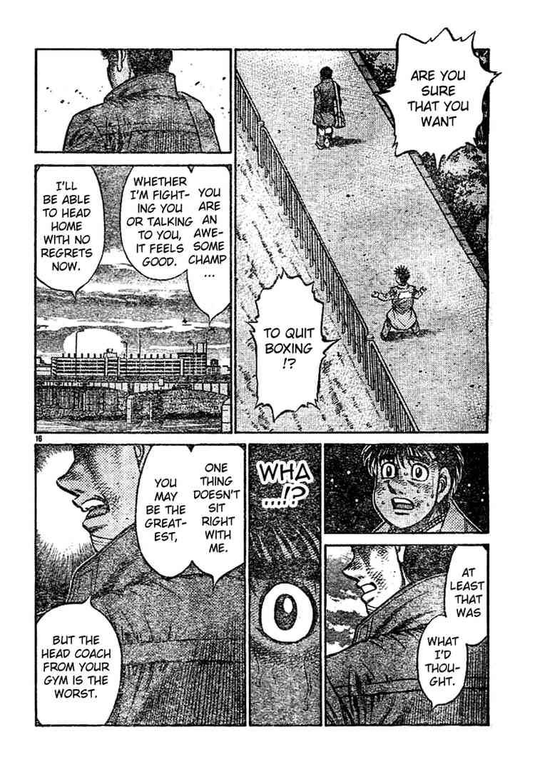 Hajime no Ippo - Chapter 760 Page 15