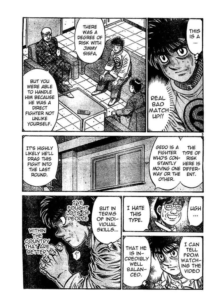 Hajime no Ippo - Chapter 761 Page 3