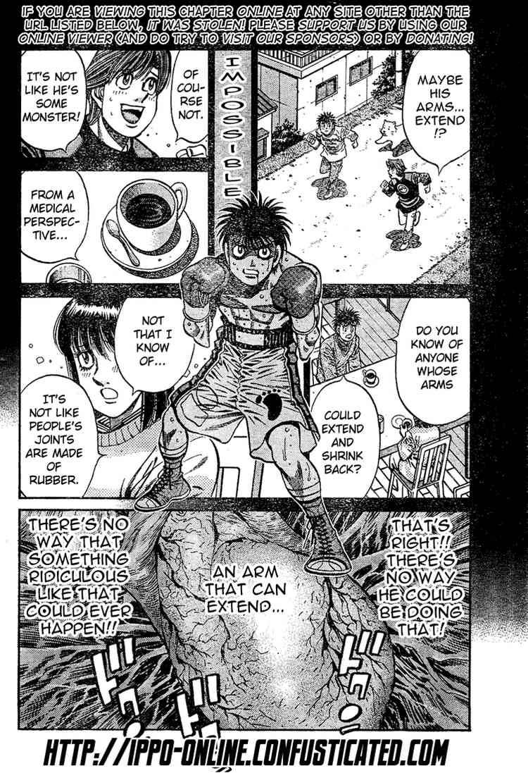 Hajime no Ippo - Chapter 775 Page 2