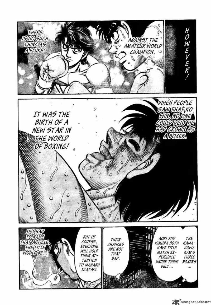 Hajime no Ippo - Chapter 793 Page 14