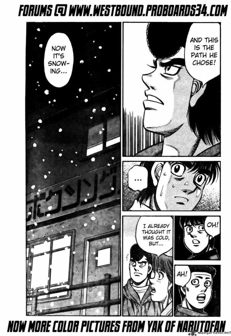 Hajime no Ippo - Chapter 805 Page 15