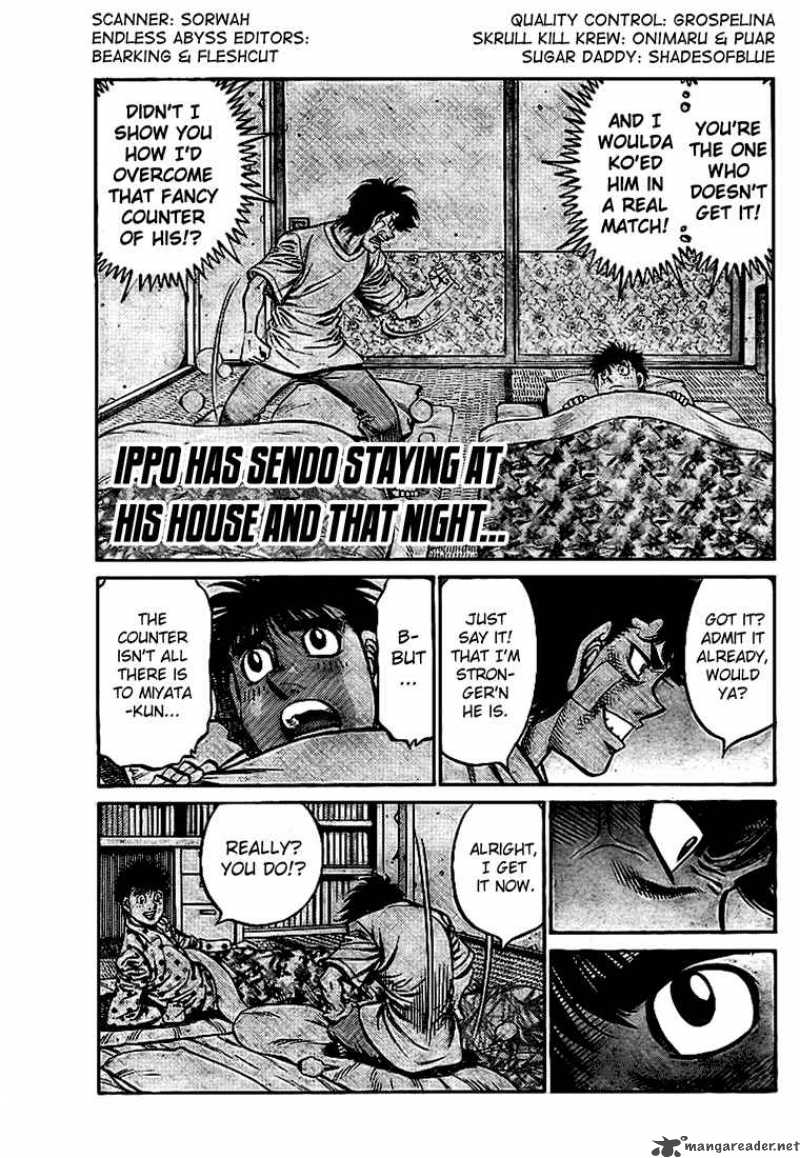 Hajime no Ippo - Chapter 814 Page 1