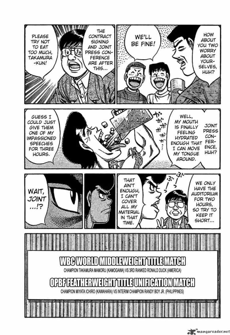 Hajime no Ippo - Chapter 816 Page 11