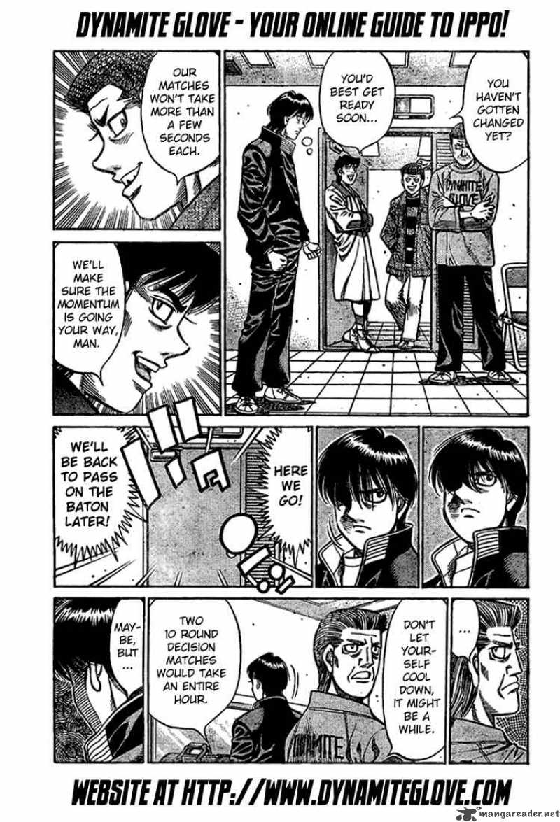 Hajime no Ippo - Chapter 817 Page 8