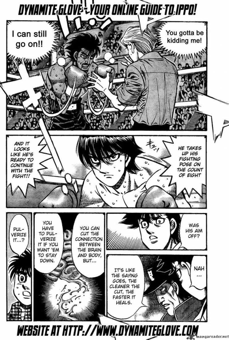 Hajime no Ippo - Chapter 826 Page 11