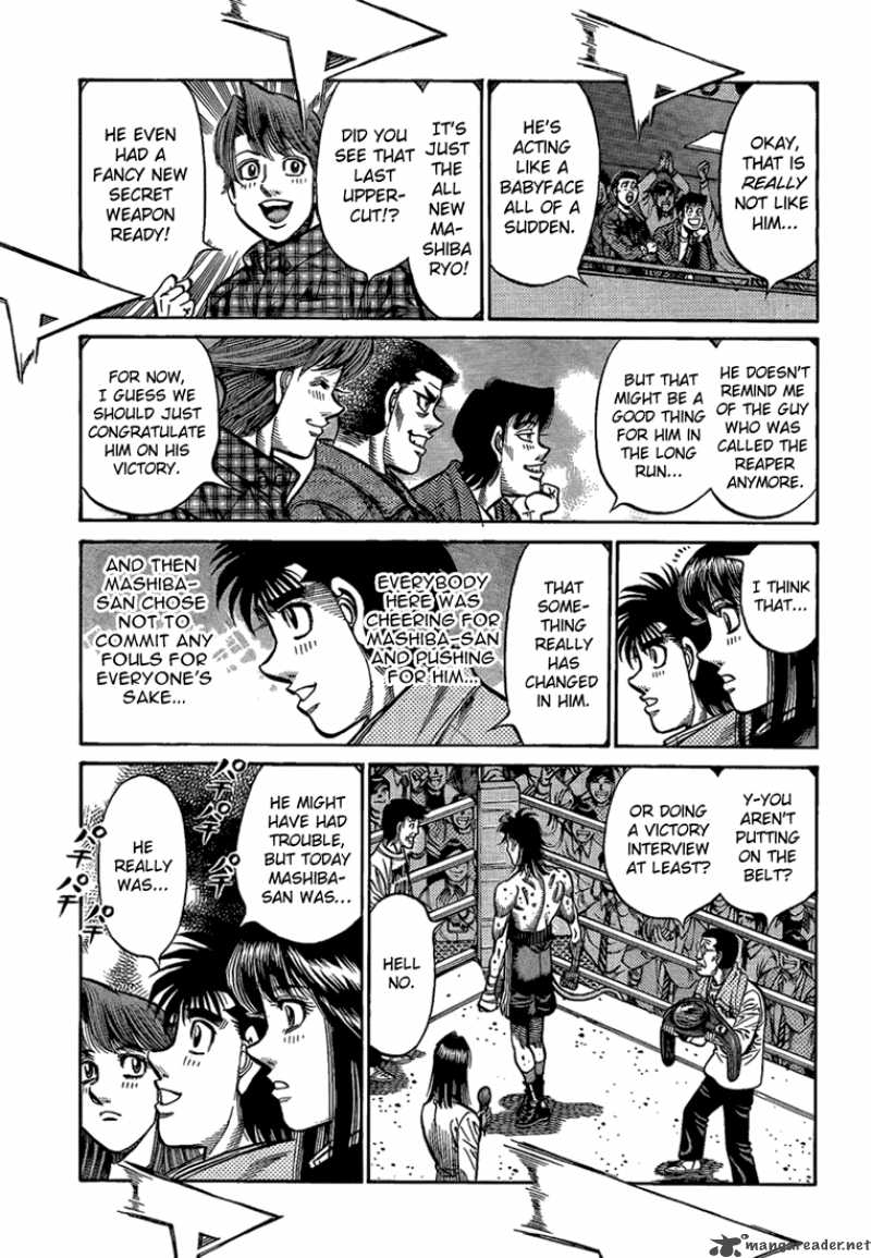 Hajime no Ippo - Chapter 855 Page 17