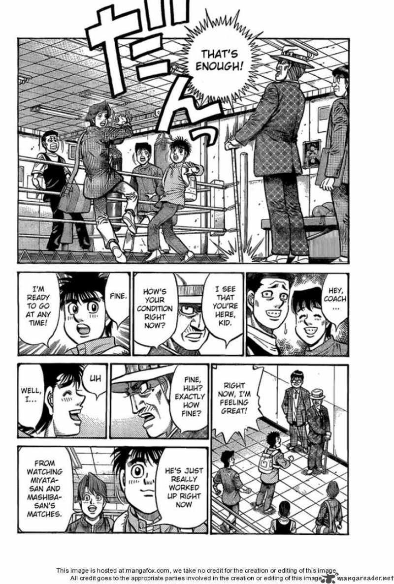 Hajime no Ippo - Chapter 856 Page 12