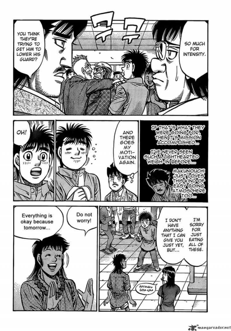 Hajime no Ippo - Chapter 863 Page 10