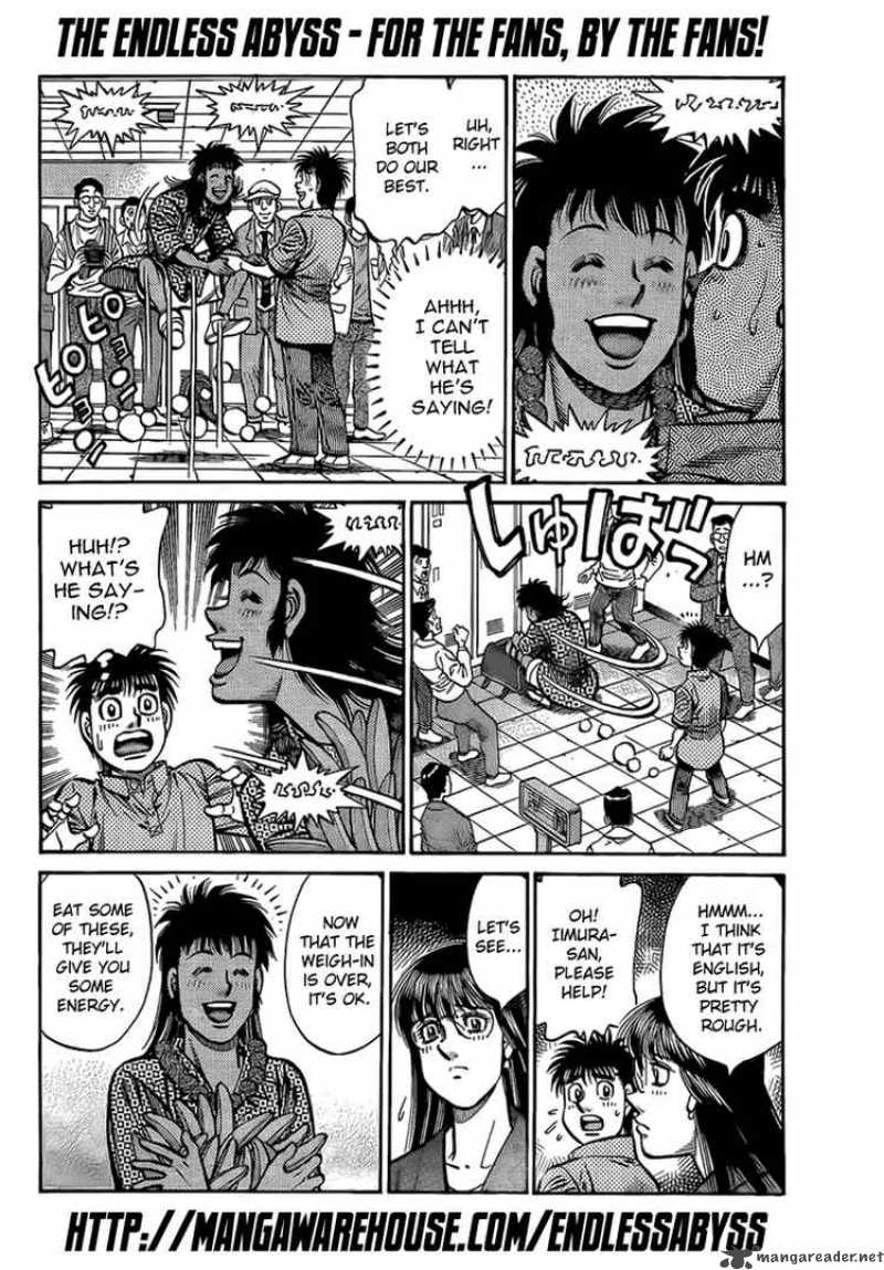 Hajime no Ippo - Chapter 863 Page 8