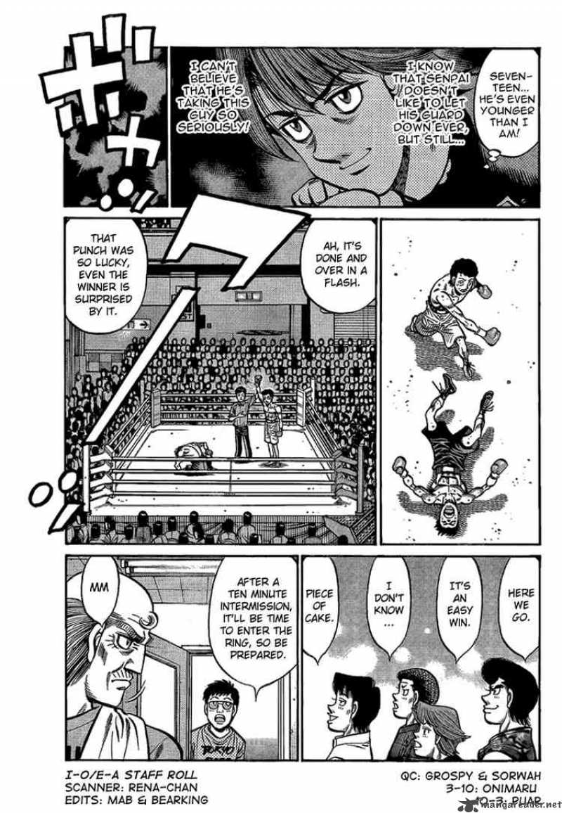 Hajime no Ippo - Chapter 865 Page 3