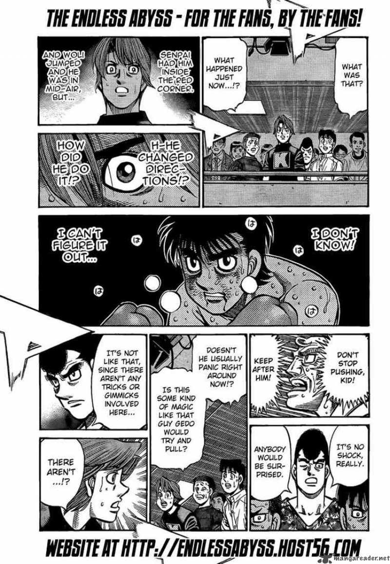 Hajime no Ippo - Chapter 873 Page 9