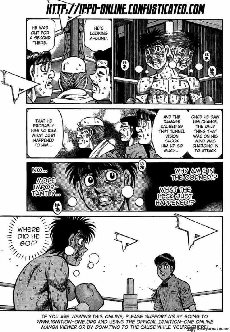 Hajime no Ippo - Chapter 877 Page 4