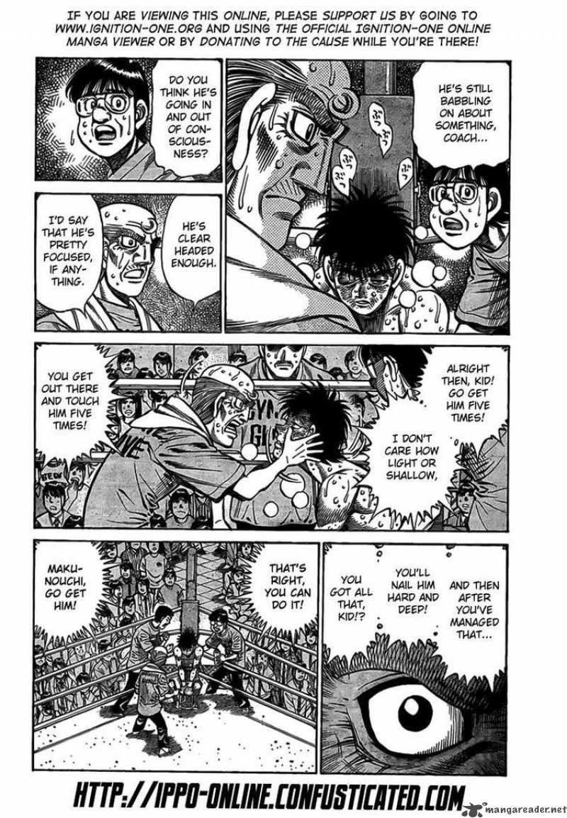 Hajime no Ippo - Chapter 883 Page 3