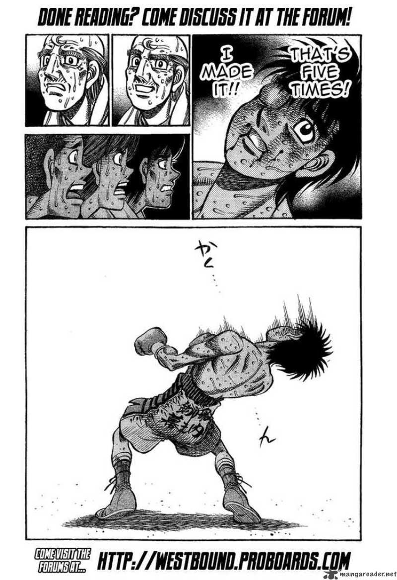 Hajime no Ippo - Chapter 884 Page 18