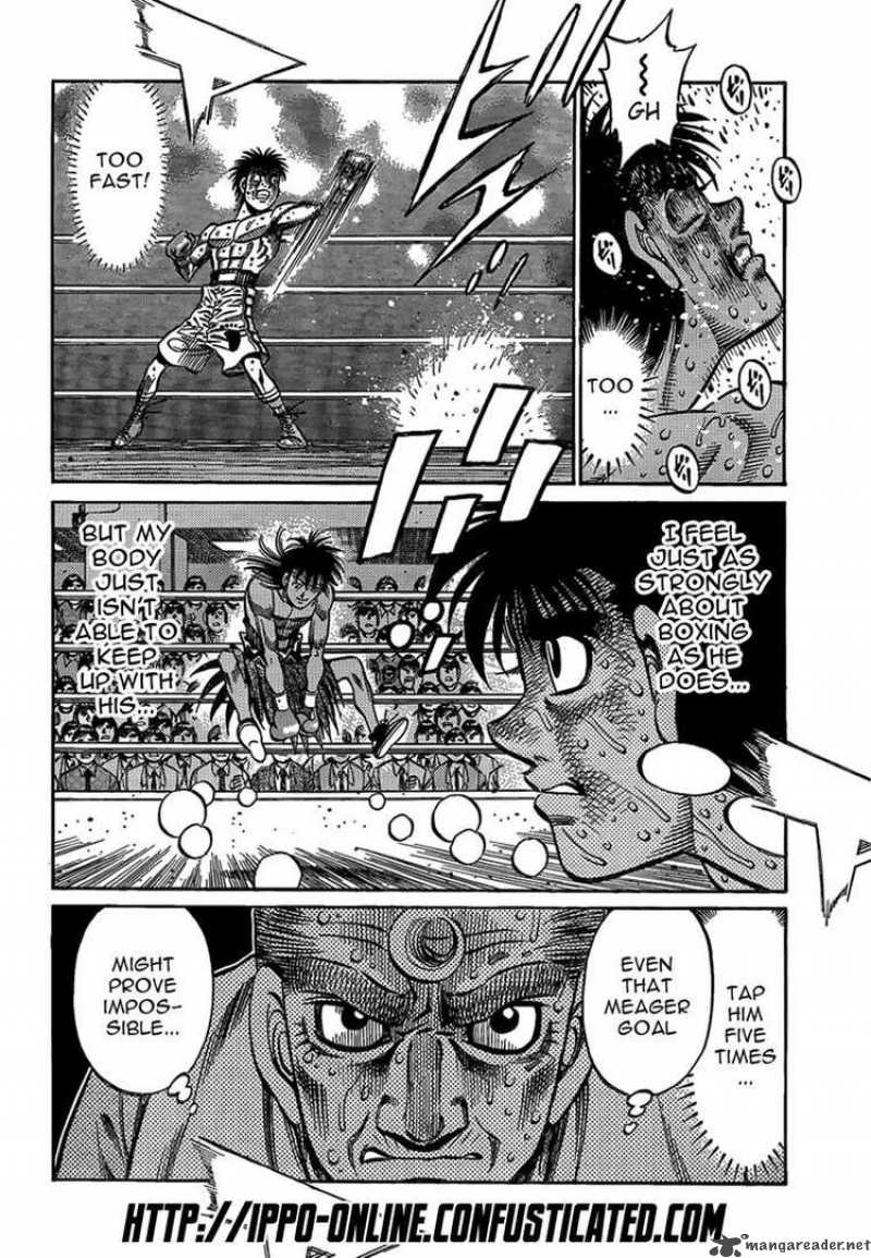 Hajime no Ippo - Chapter 884 Page 4