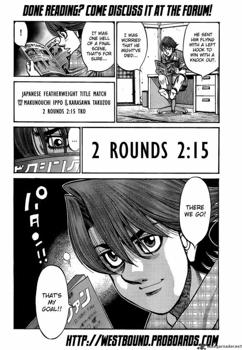 Hajime no Ippo - Chapter 898 Page 18