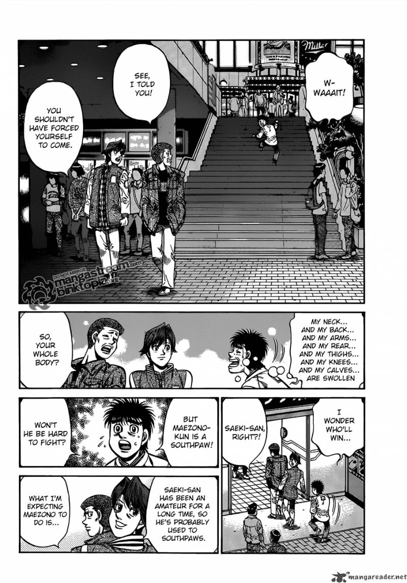 Hajime no Ippo - Chapter 918 Page 8