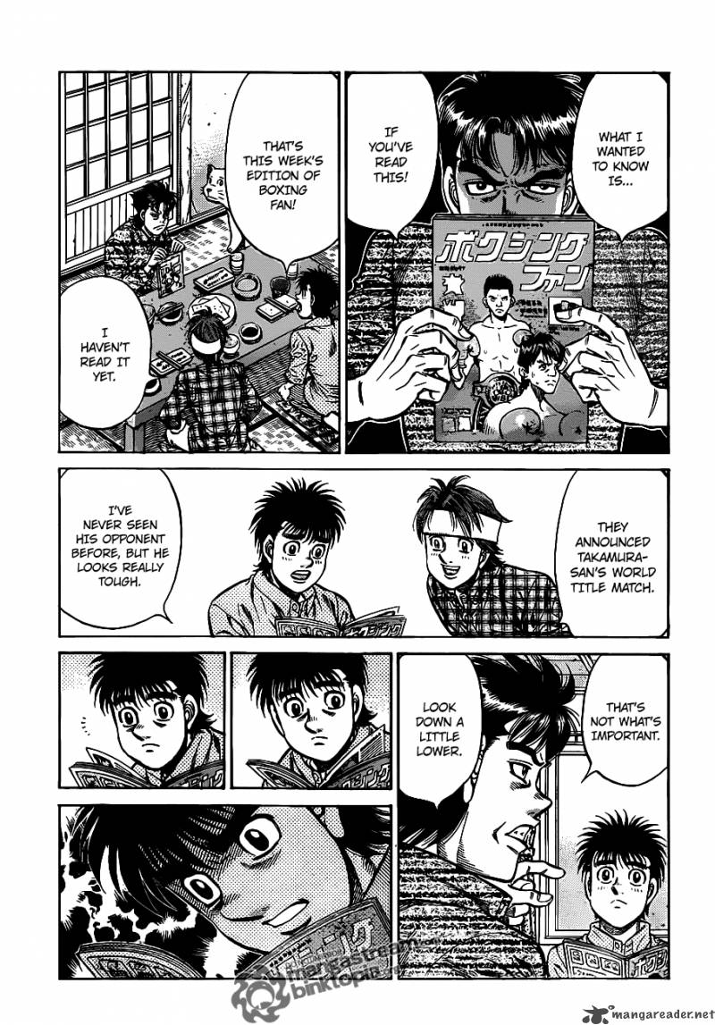 Hajime no Ippo - Chapter 921 Page 9