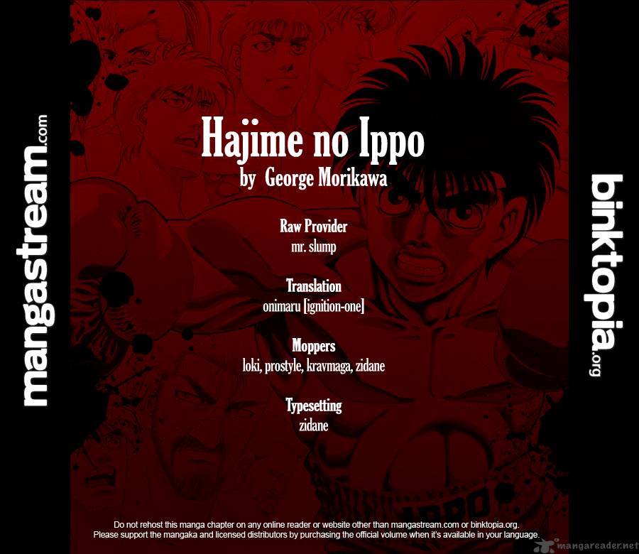 Hajime no Ippo - Chapter 922 Page 16