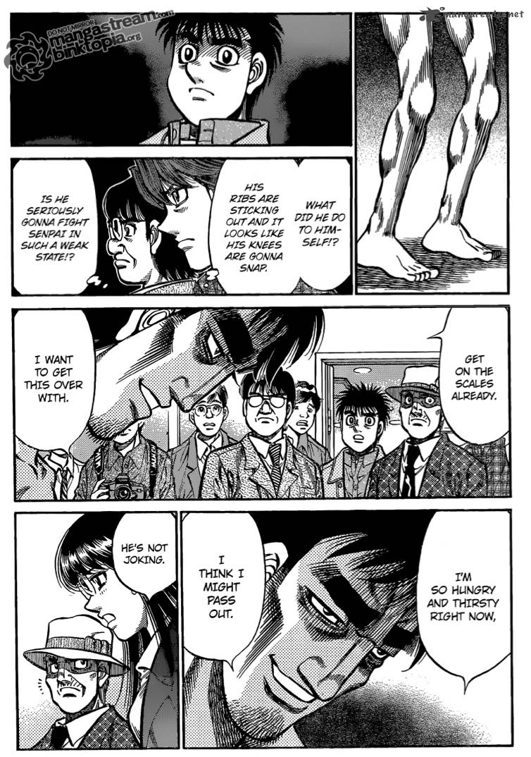 Hajime no Ippo - Chapter 927 Page 9