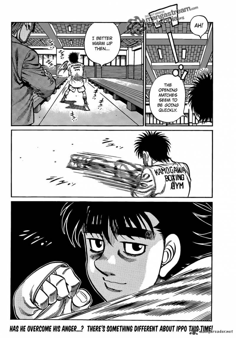 Hajime no Ippo - Chapter 929 Page 18